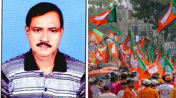 magrahat paschim bjp candidate manas saha dead