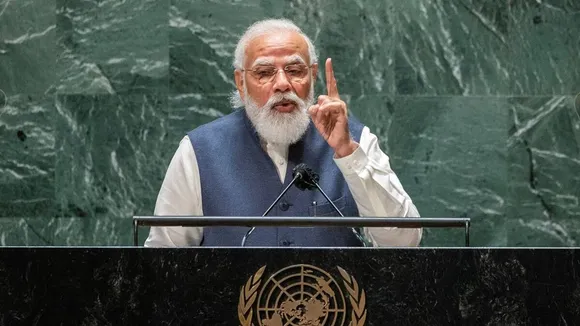 Democracy to diversity, terror fight to vaccine, when India grows, so does world, says Pm Modi