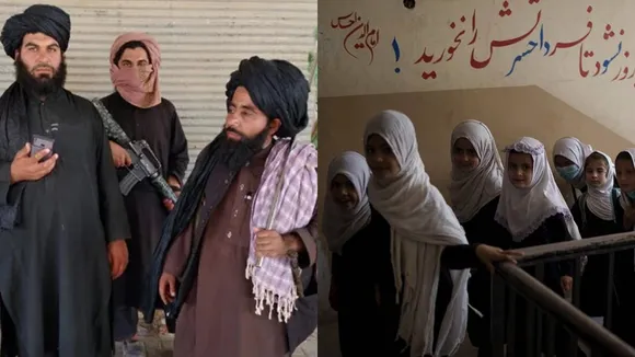 Some Afghan girls return to primary school in kabul but others face anxious wait