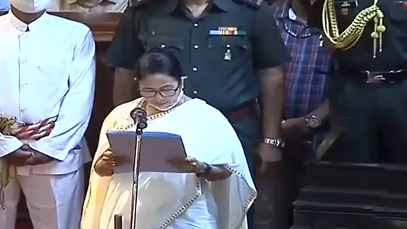 Mamata Banerjee takes oath as MLA in Bengal Assembly