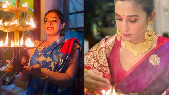 Laxmi Puja 2021, Celebrity Puja