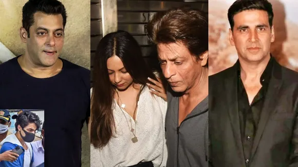 Aryan Khan Bail granted, Salman Khan, Akshay Kumar, Suhana Khan, Karan Johar, Gauri Khan, গৌরী খান, শাহরুখ খান, আরিয়ানের জামিন, অক্ষয় কুমার, সলমন খান, সুহানা খান, আরিয়ান খান, করণ জোহার, bollywood, bengali news today