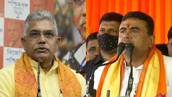 Is Bengal also on the way to Bangladesh? Dilip-Suvendu on braking Durga idols in state