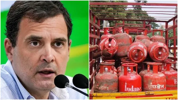 Rahul Gandhi on rising LPG prices