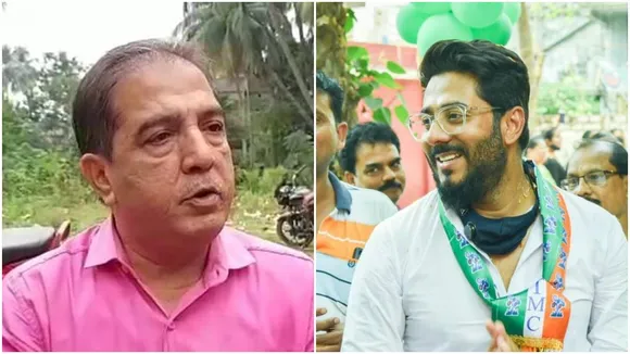 Actress Subhashree Ganguly father heckle at burdwan