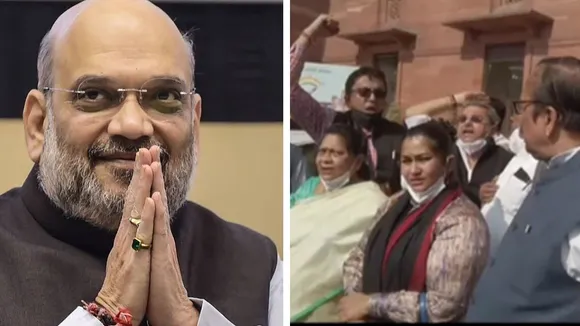 Tripura Violence, TMC, Sit in Protest, Amit Shah