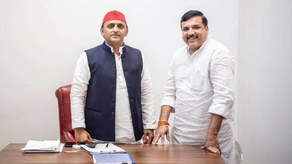 UP Poll 2022, SP-AAP, BJP
