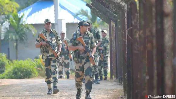 BSF fires at Pak drone at Punjab near india pak border