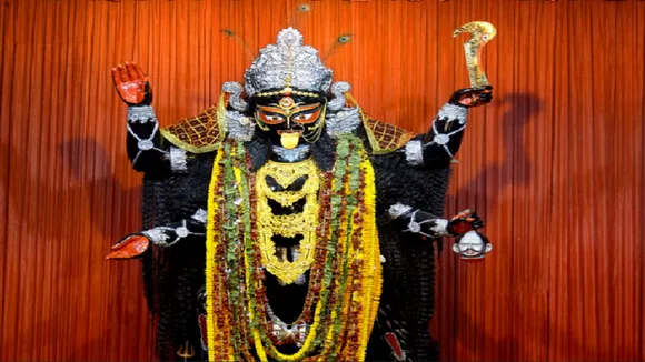 Baghajatin Shakti Sangha is organise Kalipuja just like Naihatis Boroma Kali