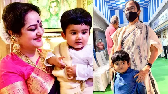 Sudipa Chatterjee, Mamata Banerjee, Mamata Banerjee's Kali Puja, Kali Puja 2021, Sudipa Chatterjee's son Adidev, সুদীপা চট্টোপাধ্যায়, মমতা বন্দ্যোপাধ্যায়, সুদীপার ছেলে আদিদেব, মমতার কালীপুজো, bengali news today, tollywood