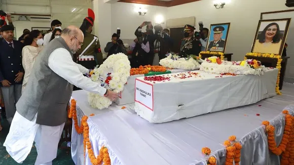 Bipin Rawat Funeral Live Updates: Home Minister Amit Shah, Cong Leader Rahul Gandhi pay tribute to CDS Bipin Rawat