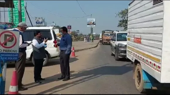 Durgapur Expressway heavy traffic jam