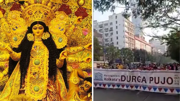 UNESCO, Kolkata Rally, Durga Puja