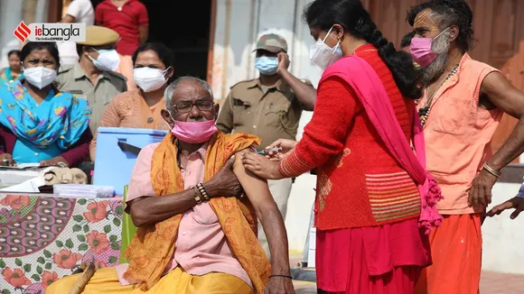 Vaccination at Ganga Sagar