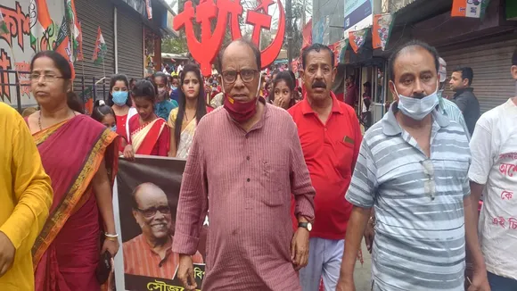 till now polling is peaceful in siliguri says cpim candidate ashok bhattacharya