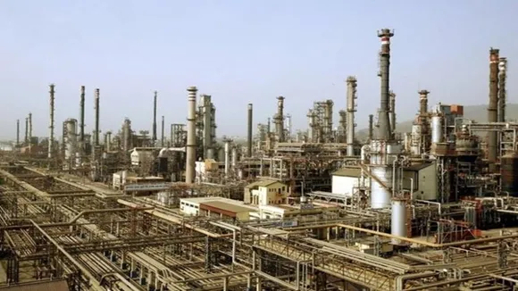 Massive fire occured at Haldia IOC refinary