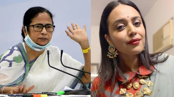 Mamata Banerjee, CM Mamata at Mumbai, Swara Bhasker, Swara Bhasker meets Mamata Banerjee, Javed Akhtar, Munawar Faruqui, স্বরা ভাস্কর, মুম্বইতে মমতা, মমতার মুম্বই সফর, জাভেদ আখতার, মমতা বন্দ্যোপাধ্যায়, মুম্বইতে বিশিষ্টজনদের সঙ্গে দেখা করলেন মমতা, মুনাবর ফারুকী, bollywood, bengali news today