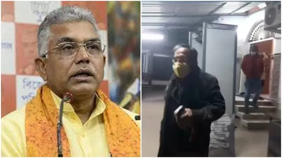 Bjp Sayantan basu, joyprakash majumdar meet with santanu thakur