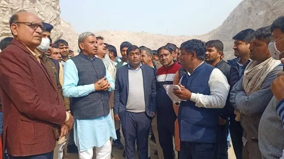 Several feared dead after landslide in Haryana’s mining zone