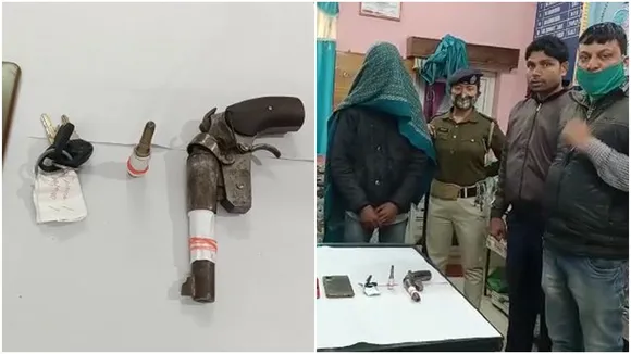 Two youths were arrested with firearms at Chanchole in Malda