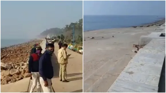 Tourists are left Digha due to covid restrictions