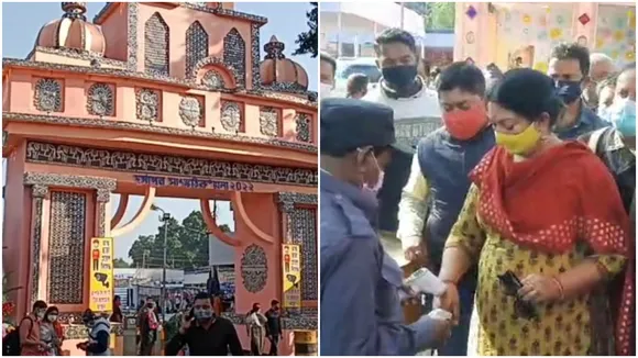 Durgapur kalpataru mela is going on in such pandemuic situation