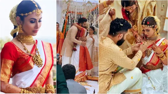 Mouni Roy-Suraj Nambiar, Mouni Roy, Suraj Nambiar, Mouni Roy marriage, মৌনী রায়ের বিয়ে, বিয়ে করলেন মৌনী-সূর্য, bengali news today