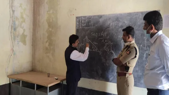 Students attend classes without hijab as IAS officer turns teacher