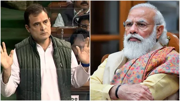 rahul gandhi attack modi government over the issue of unemployment