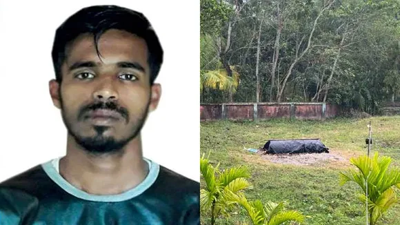 huge police in anis khans village to exhume body for second autopsy
