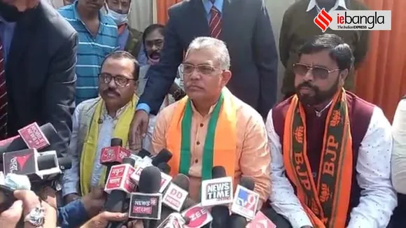 Dilip Ghosh censored from talking to media by BJP central leaders