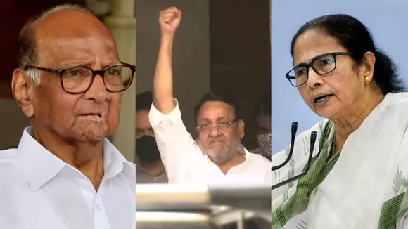 mamata banerjee calls sharad pawar after maharashtra minister nawab maliks arrest by ed