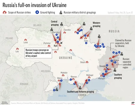 give save passage to indian for return to india foreign secretary message to Russia Ukraine