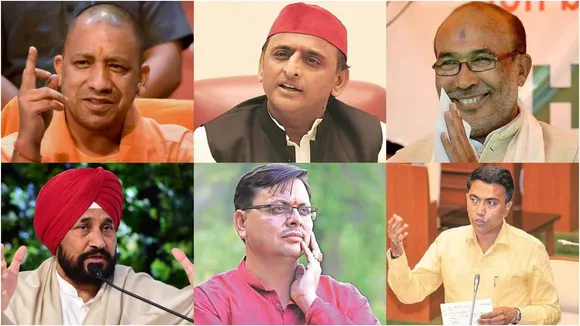 uttar-pradesh uttarakhand punjab goa manipur assembly election 2022 results on-thursday