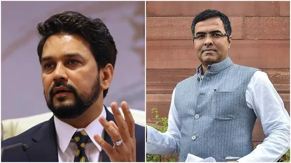 Anurag Thakur and Prarvesh Verma
