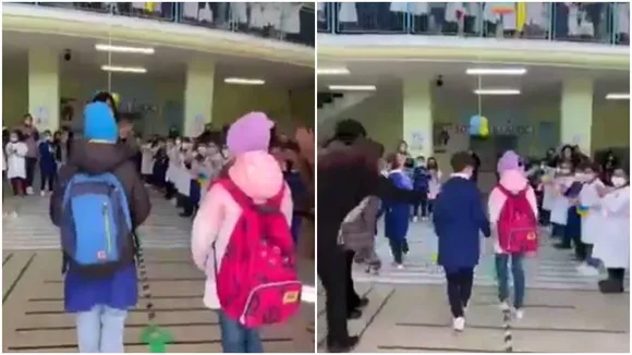 Ukrainian Refugee kids