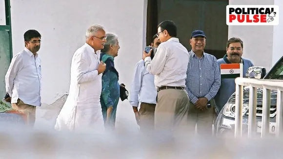 Bhupesh Baghel, Gehlot present in Congress meet, Prashant Kishor stresses on messaging to revive party