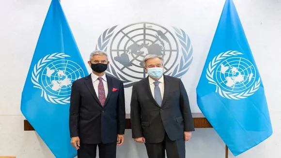 S Jaishankar meets UN chief Guterres, discusses key issues including Ukraine situation