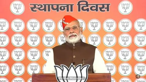 BJP Foundation Day, PM Narendra Modi