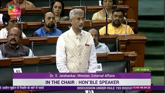 If India has chosen a side, it has chosen side of peace, says S Jaishankar on Ukraine situation