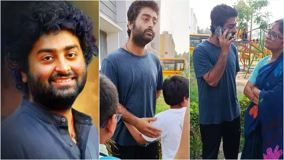 Arijit Singh, অরিজিৎ সিং, ছেলেকে স্কুলে ছাড়তে গেলেন অরিজিৎ, জিয়াগঞ্জে অরিজিৎ সিং, bengali news today, Bengali viral news
