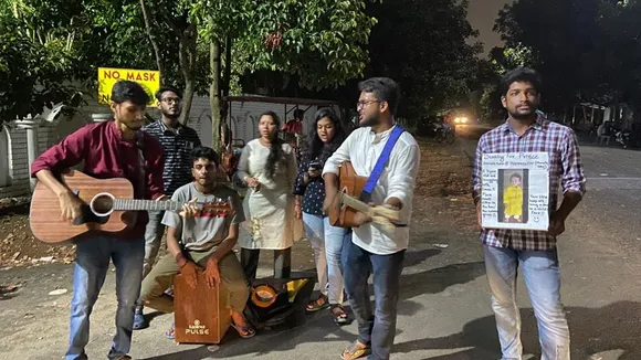 Engineering students of haldia trying to help financially cancer affected child family