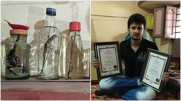 Conservation of endangered animals and plants, international recognition in the possession of the east burdwans farmer's son