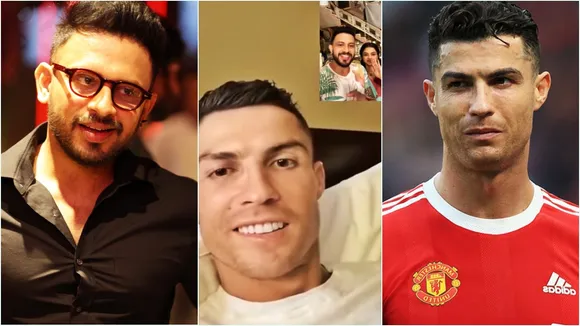 Cristiano Ronaldo, Cristiano Ronaldo video call with Anindya Chatterjee, Anindya Chatterjee, Gantchora, গাঁটছড়া সিরিয়াল, ক্রিশ্চিয়ানো রোনাল্ডো, অনিন্দ্য চট্টোপাধ্যায়, bengli news today