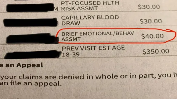 'Charged for Crying'