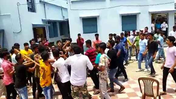 kalna college student clash