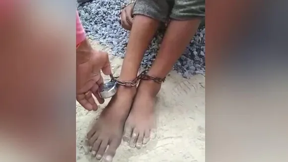 2 boys kept in chains at madrasa
