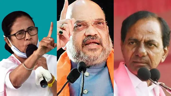 Amit Shah spoke about post poll violence in Bengal at Telangana