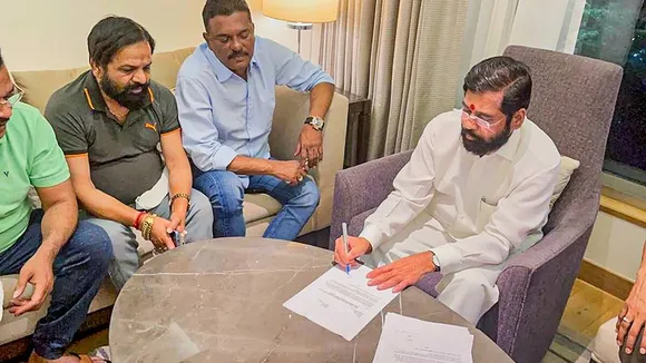 eknath shinde letter uddhav thackeray, eknath shinde, mva crisis, maharashtra political crisis, uddhav thackeray, shiv sena, shiv sena crisis
