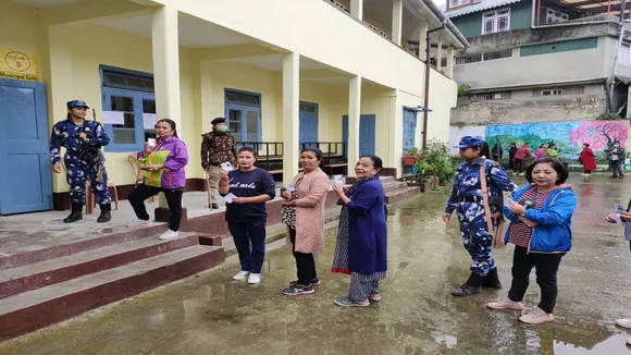 A decade later, gta election is going on at hill area of north bengal